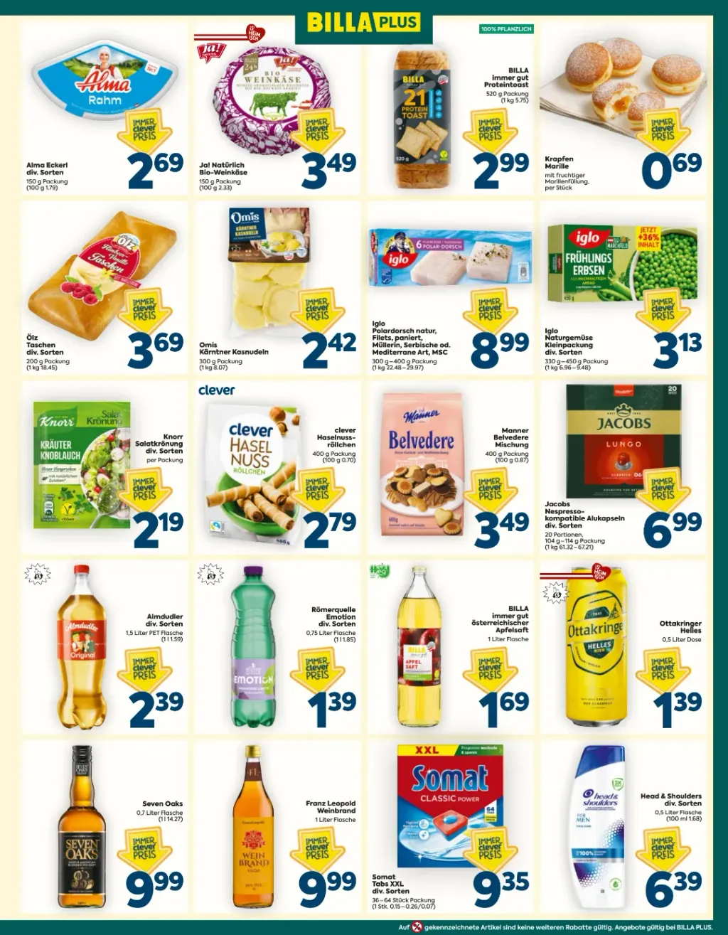 Billa Plus Flugblatt ab 15.10.2026 (Donnerstag)