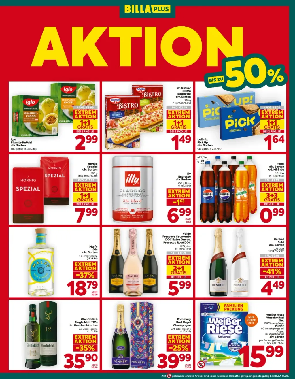 Billa Plus Flugblatt ab 15.10.2026 (Donnerstag)