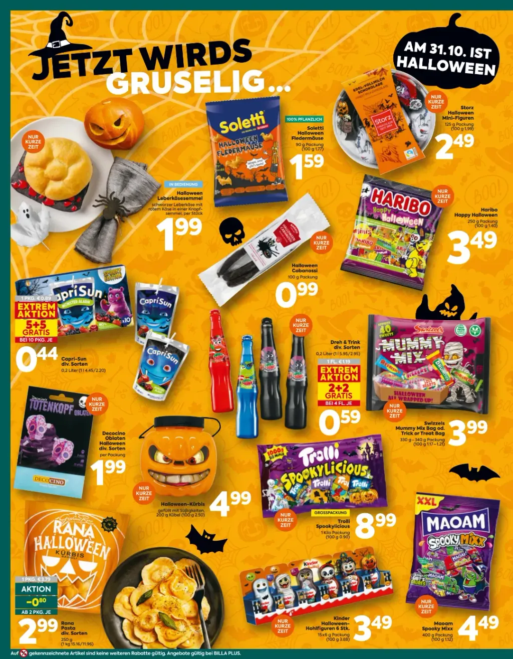 Billa Plus Flugblatt ab 15.10.2026 (Donnerstag)