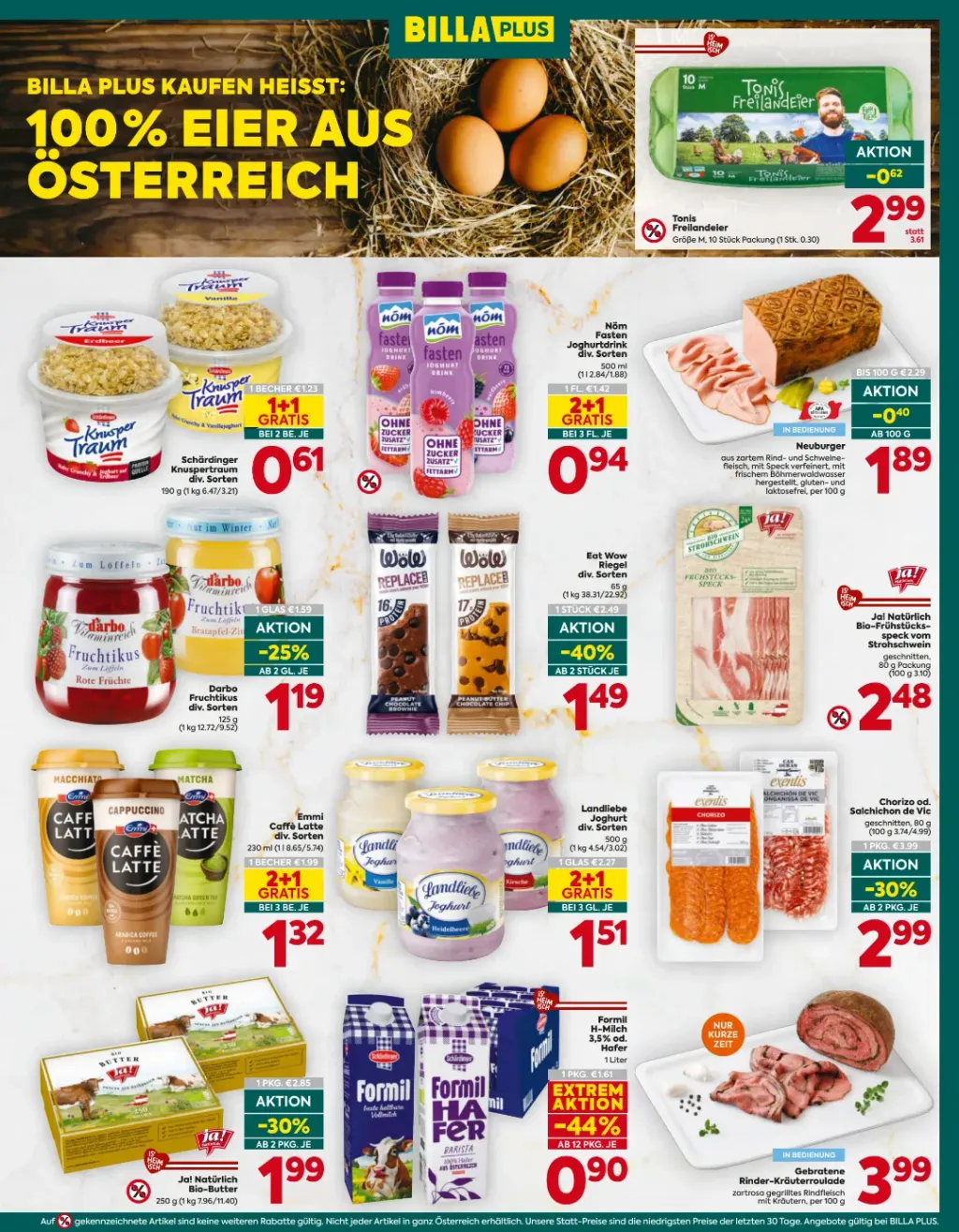 Billa Plus Flugblatt ab 15.10.2026 (Donnerstag)