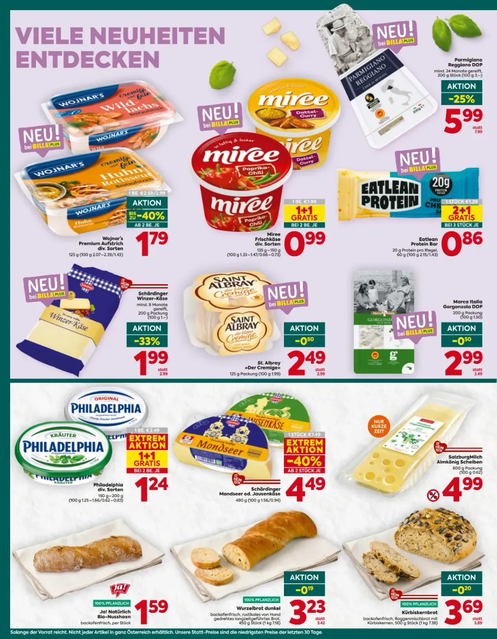 Billa Plus Flugblatt ab 15.10.2026 (Donnerstag)
