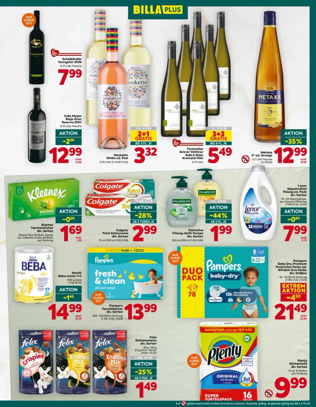 Billa Plus Flugblatt ab 15.10.2026 (Donnerstag)