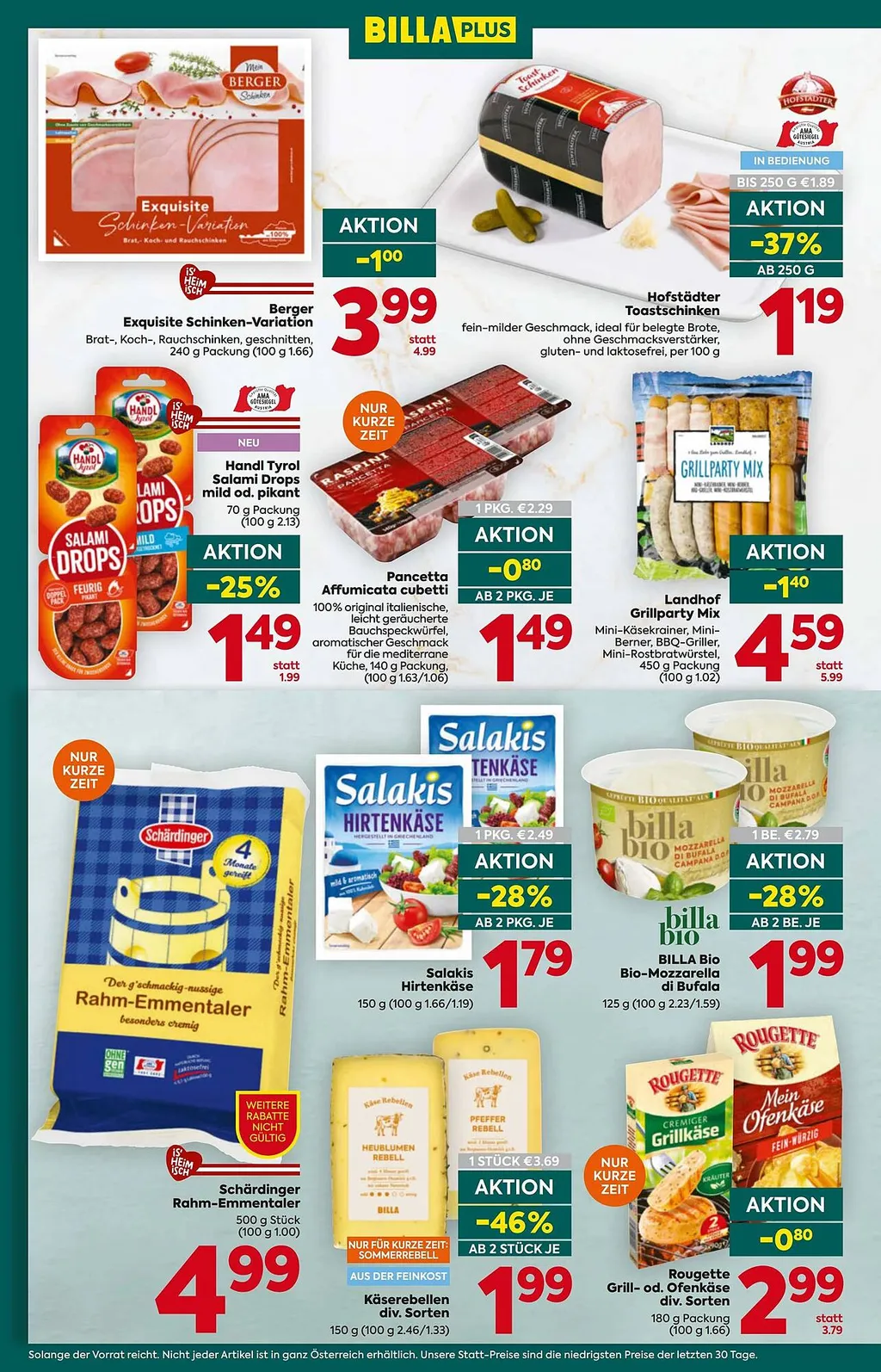 Billa Plus Flugblatt ab 18.06.2026 (Donnerstag)