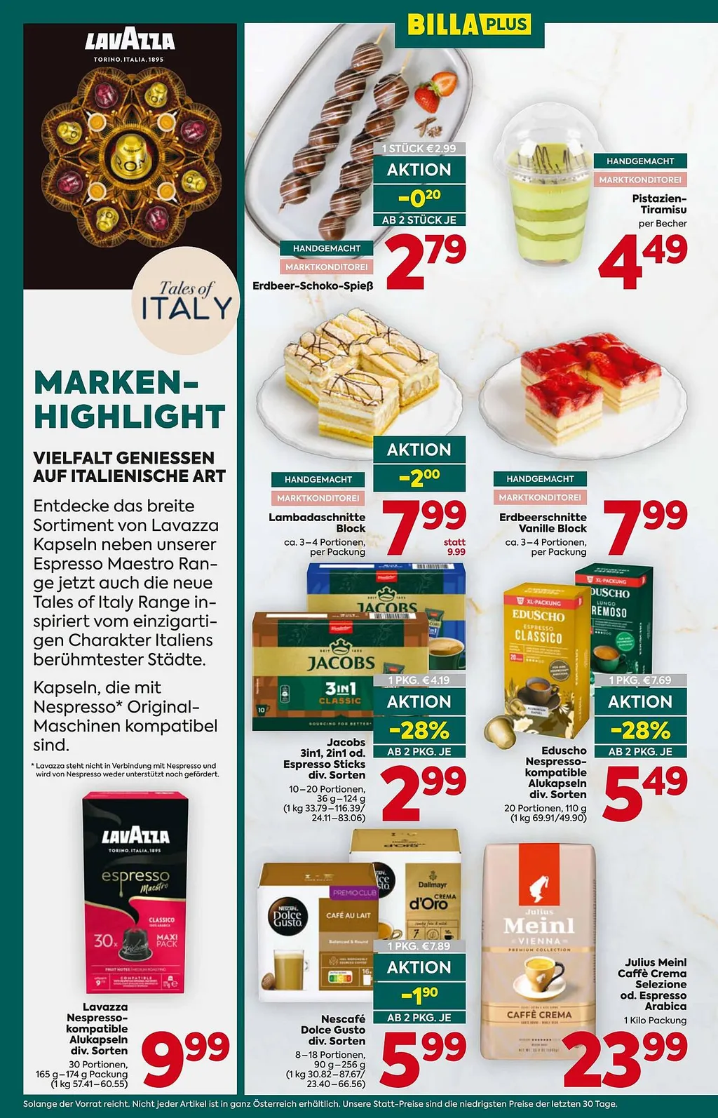 Billa Plus Flugblatt ab 18.06.2026 (Donnerstag)