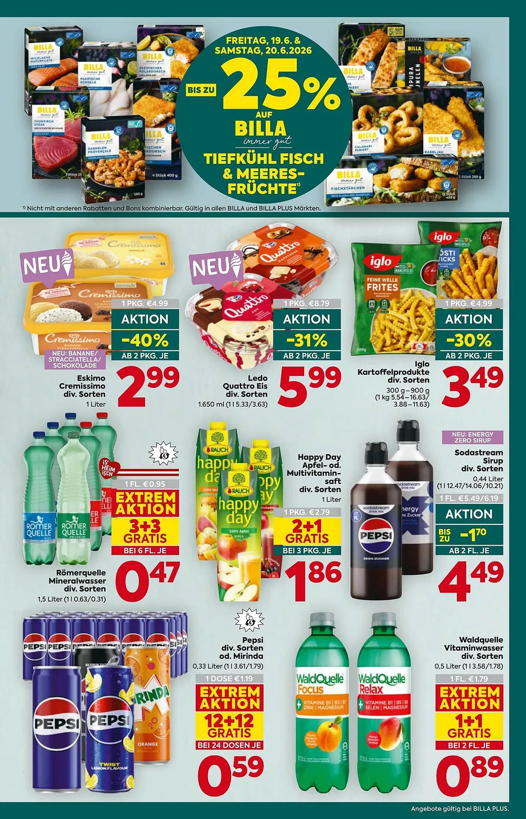 Billa Plus Flugblatt ab 18.06.2026 (Donnerstag)