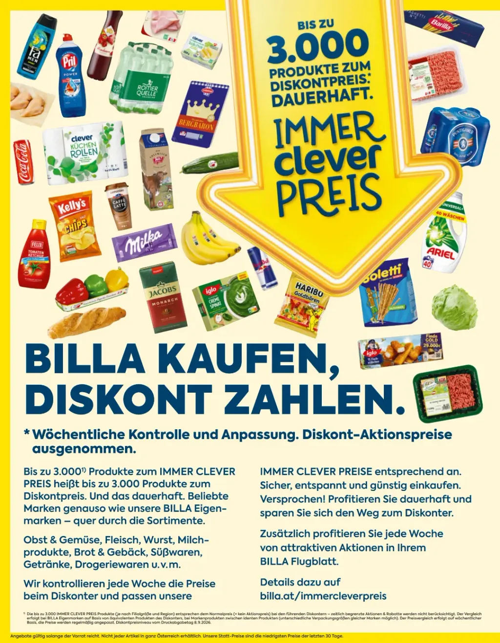 Billa Flugblatt ab 24.09.2026 (Donnerstag)