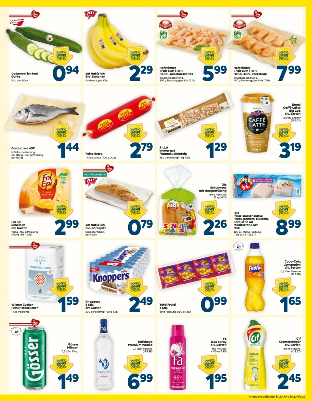 Billa Flugblatt ab 24.09.2026 (Donnerstag)