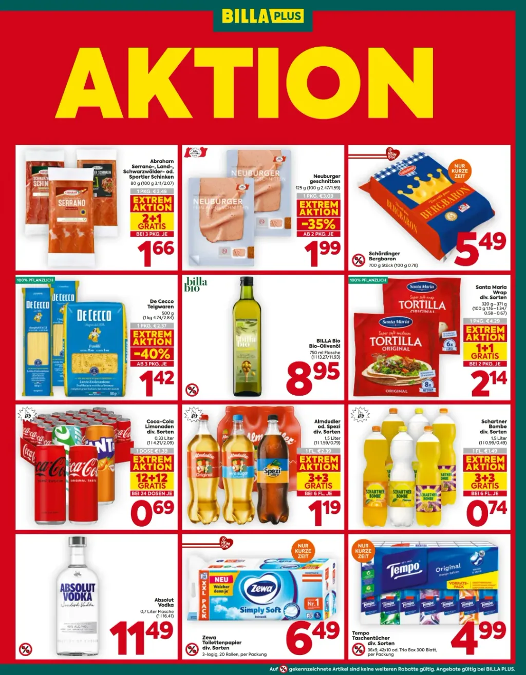 Billa PLUS Flugblatt ab 24.09.2026 (Donnerstag)