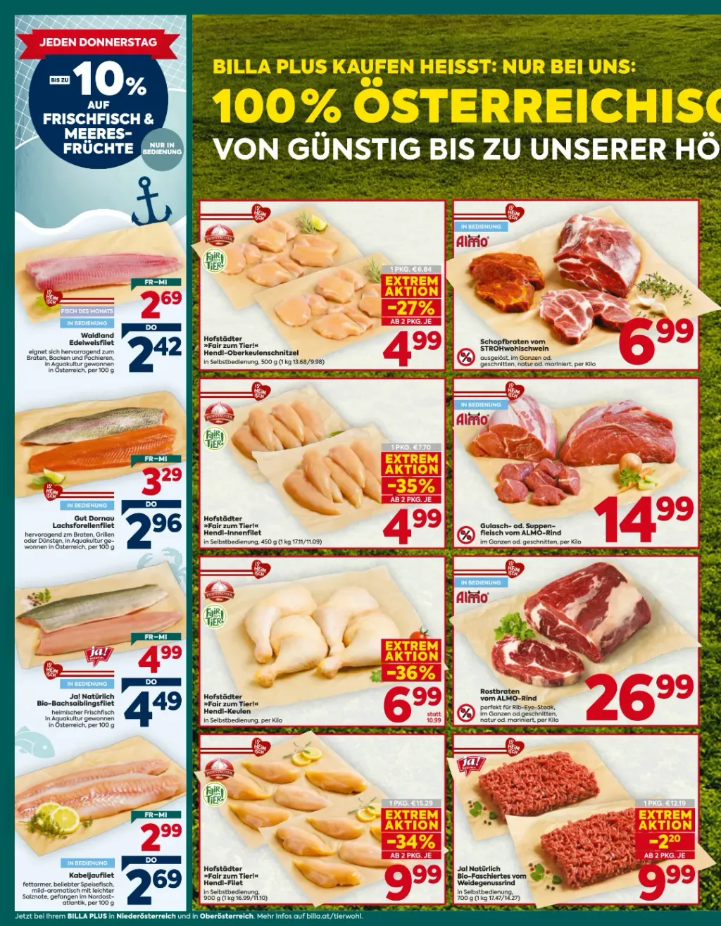 Billa Plus Flugblatt ab 01.10.2026 (Donnerstag)