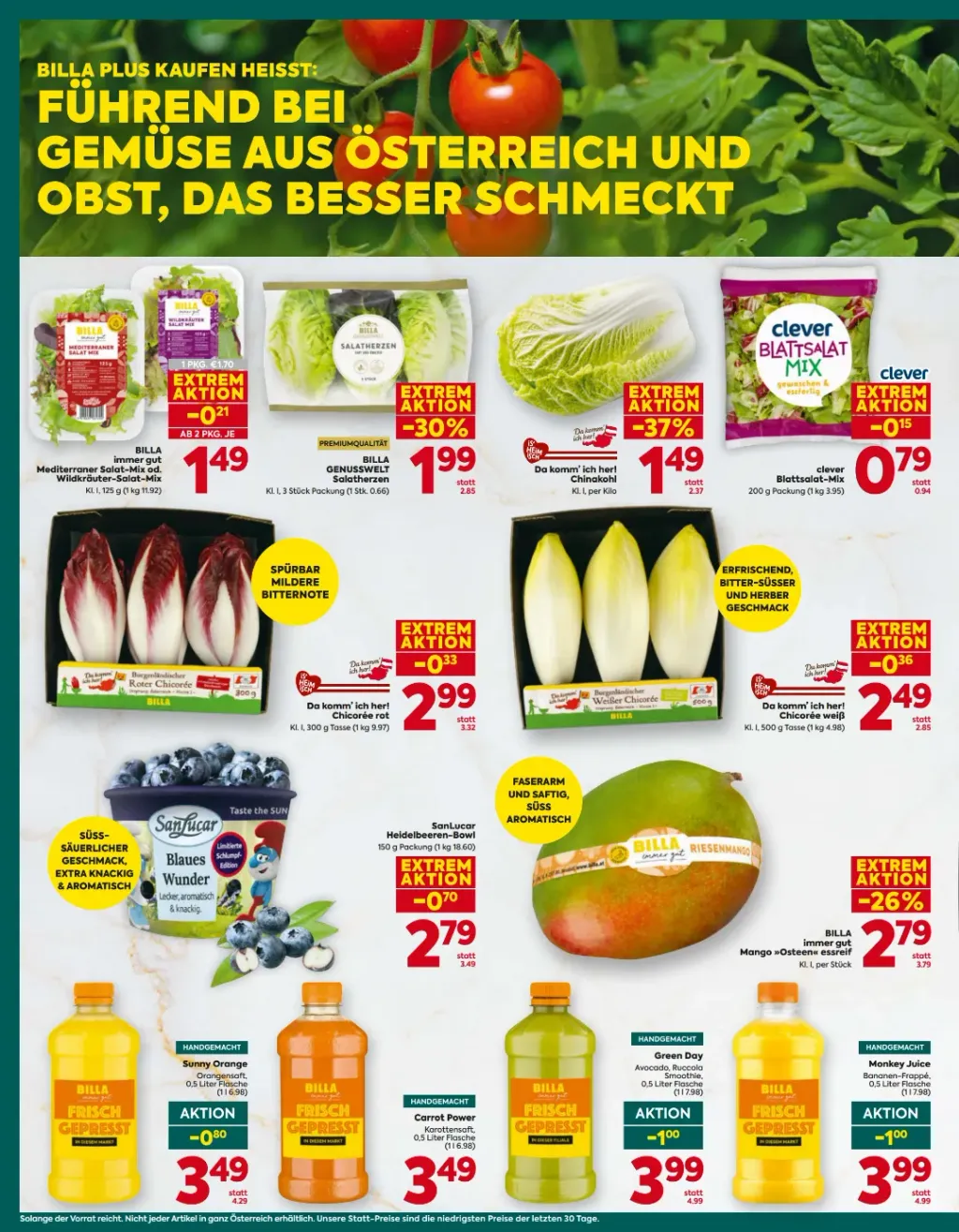 Billa Plus Flugblatt ab 01.10.2026 (Donnerstag)