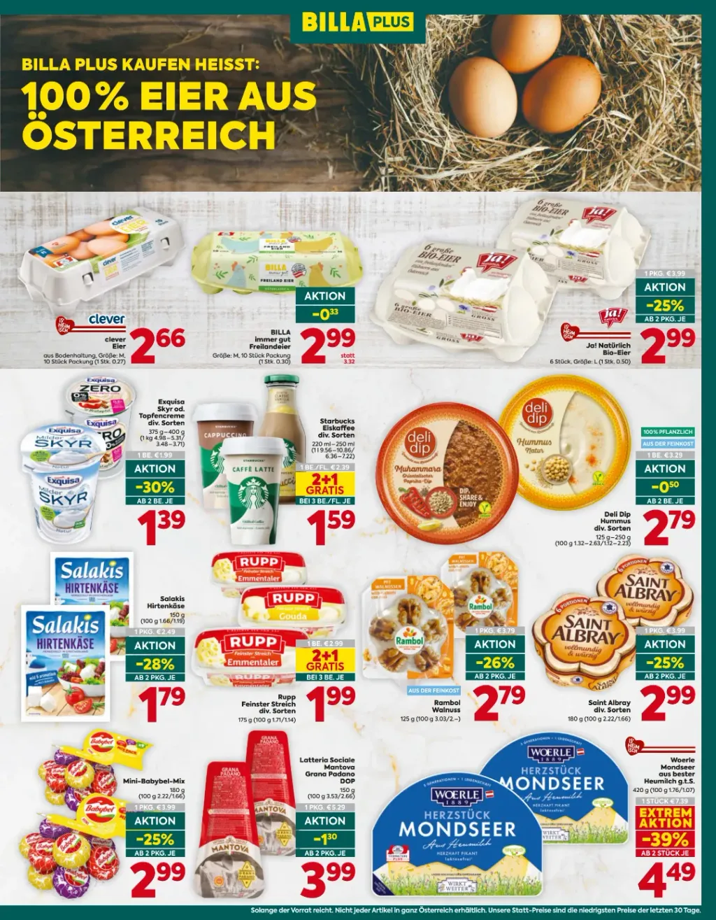 Billa Plus Flugblatt ab 01.10.2026 (Donnerstag)