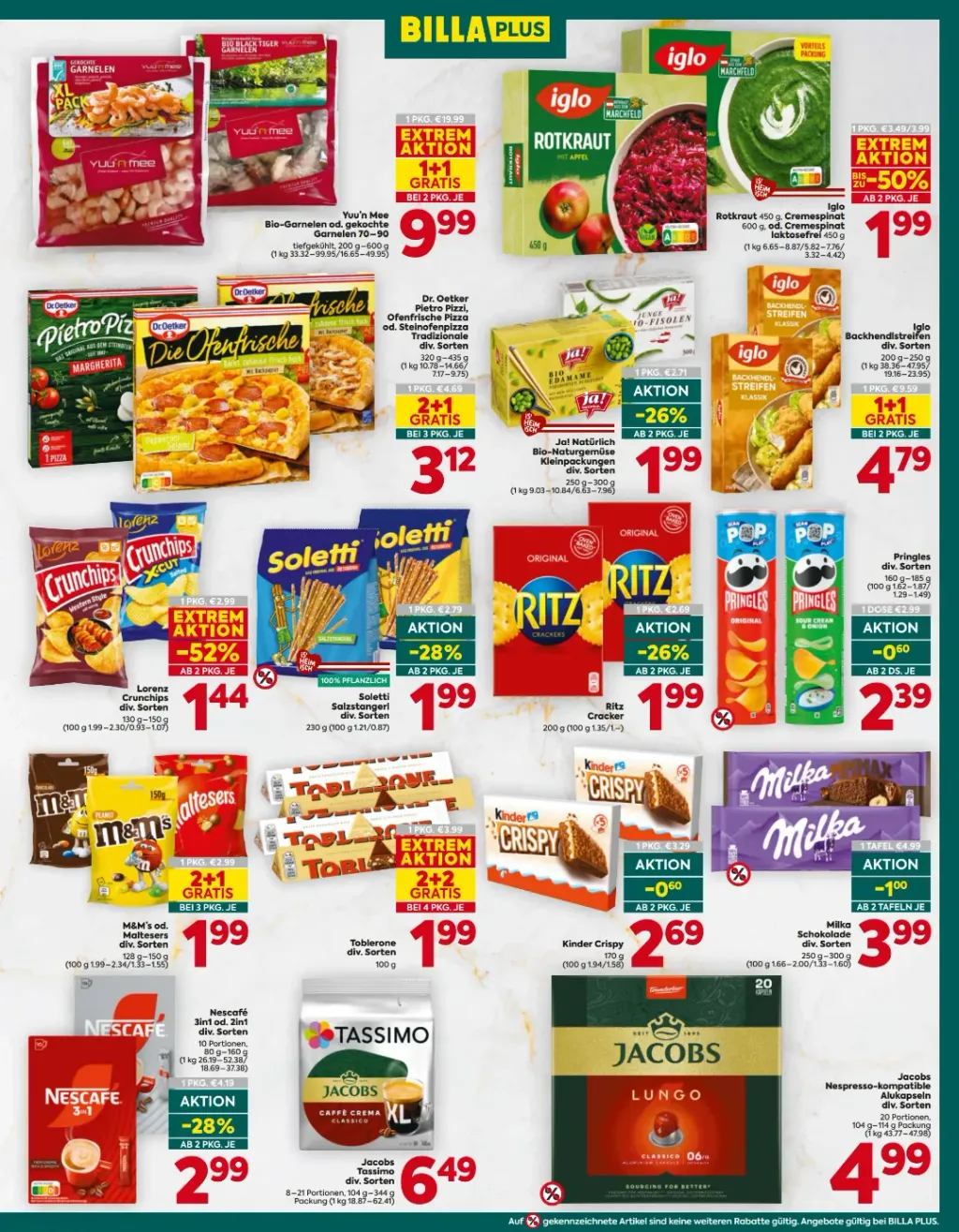 Billa Plus Flugblatt ab 01.10.2026 (Donnerstag)