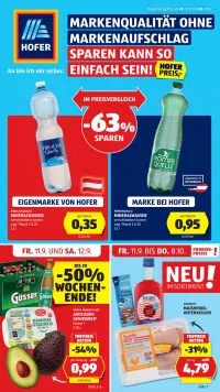 Hofer Flugblatt ab 11.09.2026 (Freitag)