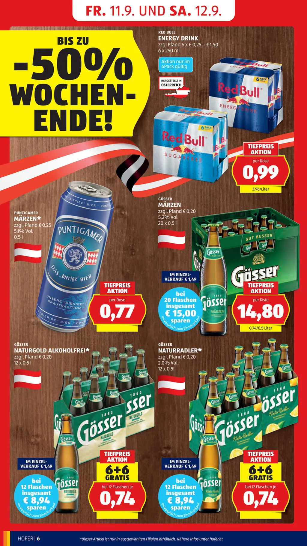 Hofer Flugblatt ab 11.09.2026 (Freitag)