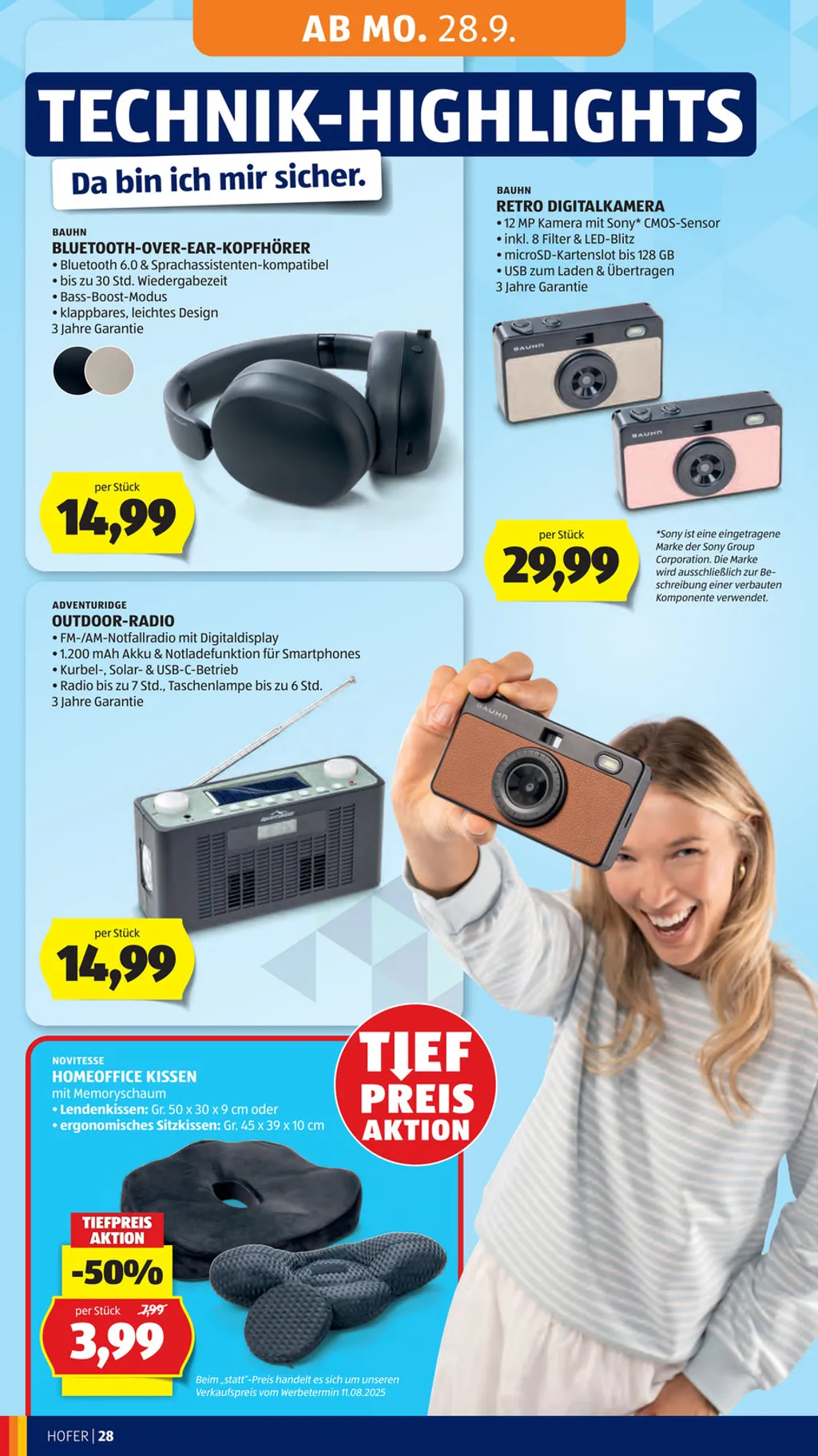 Hofer Flugblatt ab 25.09.2026 (Freitag)