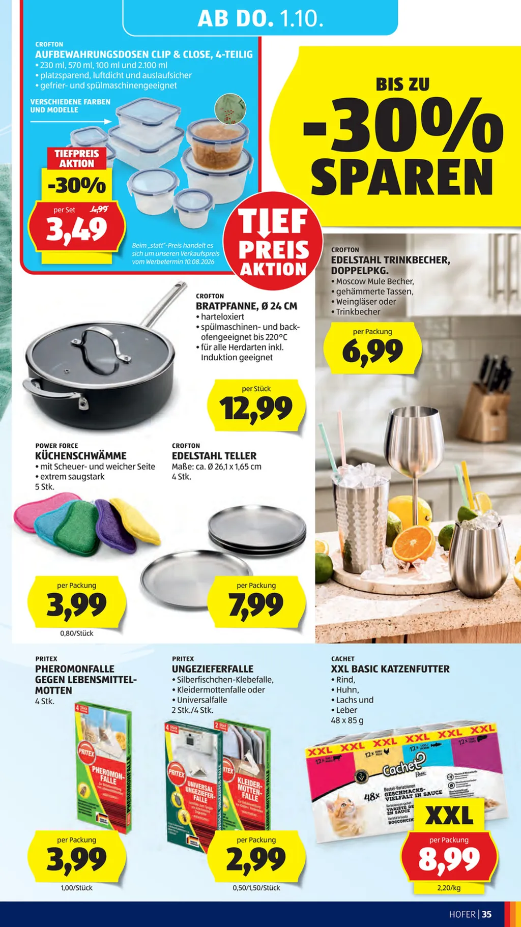 Hofer Flugblatt ab 25.09.2026 (Freitag)