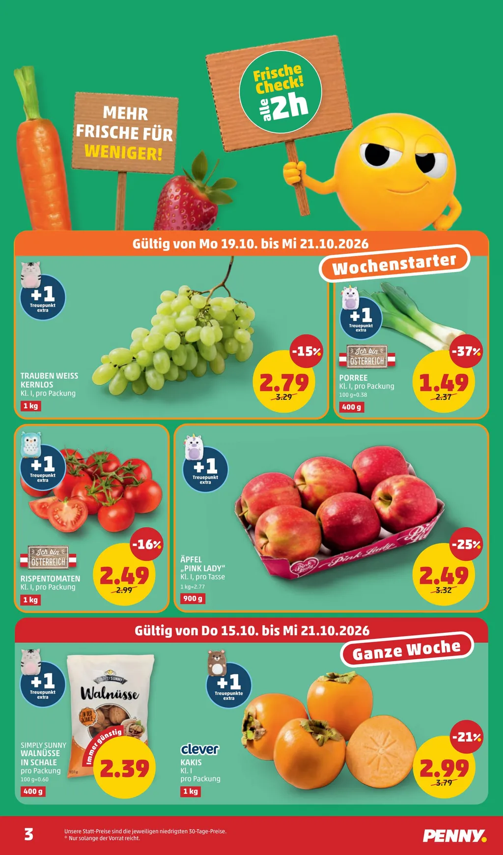 Penny Flugblatt ab 15.10.2026 (Donnerstag)