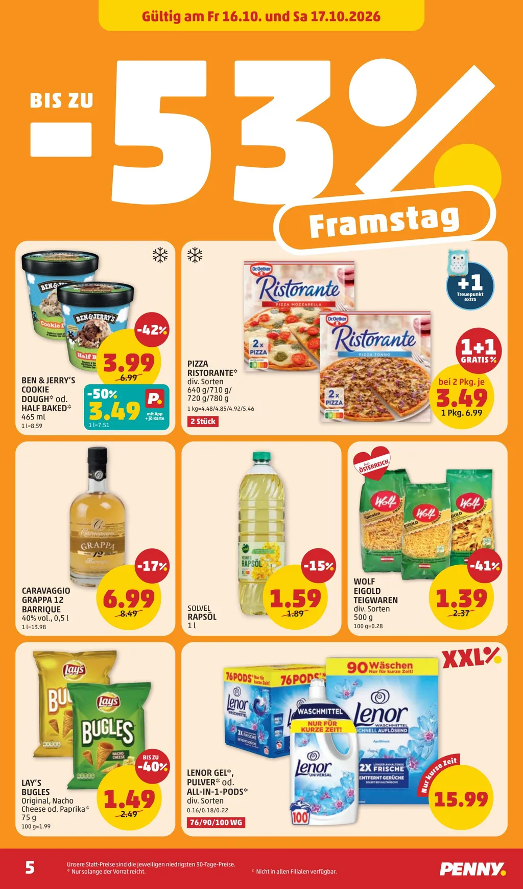 Penny Flugblatt ab 15.10.2026 (Donnerstag)
