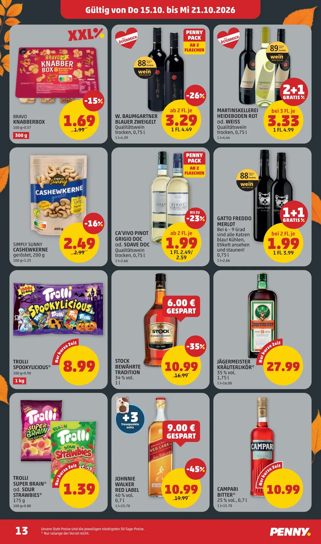 Penny Flugblatt ab 15.10.2026 (Donnerstag)