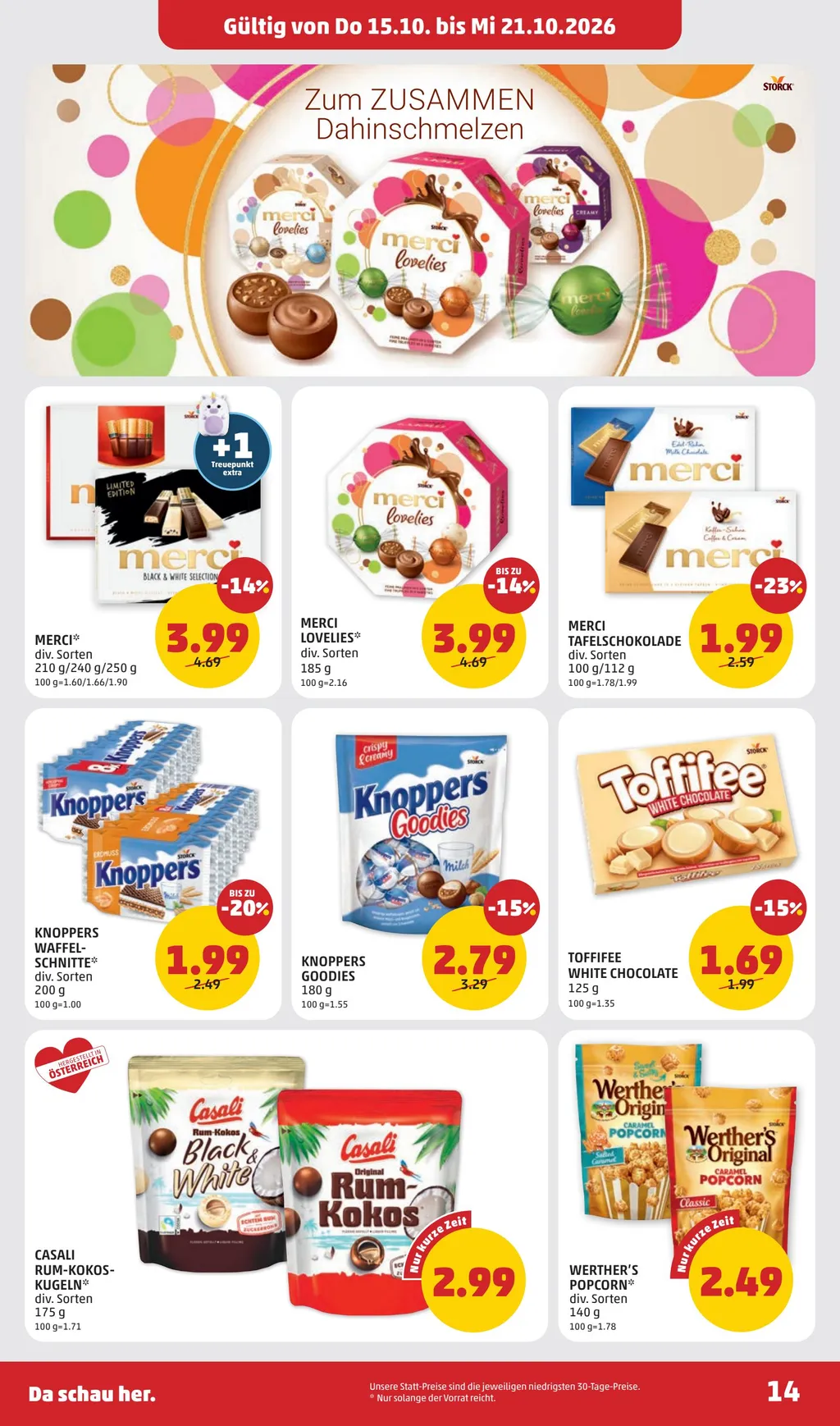 Penny Flugblatt ab 15.10.2026 (Donnerstag)