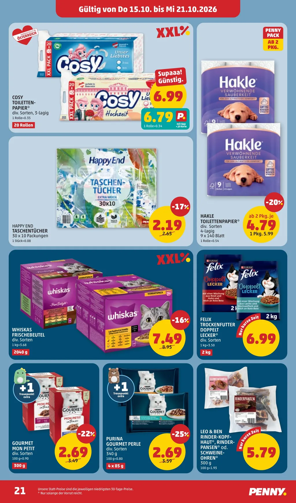 Penny Flugblatt ab 15.10.2026 (Donnerstag)