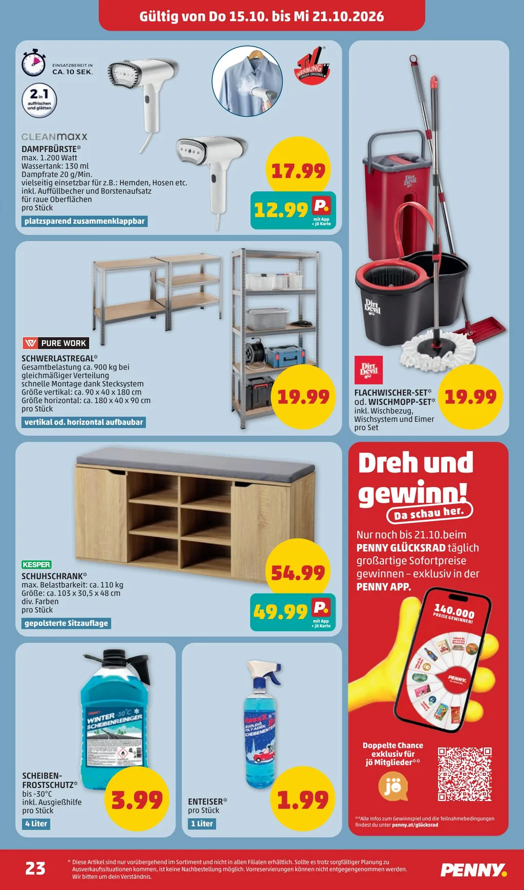 Penny Flugblatt ab 15.10.2026 (Donnerstag)