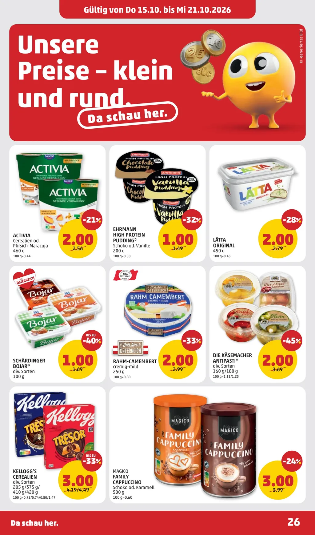 Penny Flugblatt ab 15.10.2026 (Donnerstag)